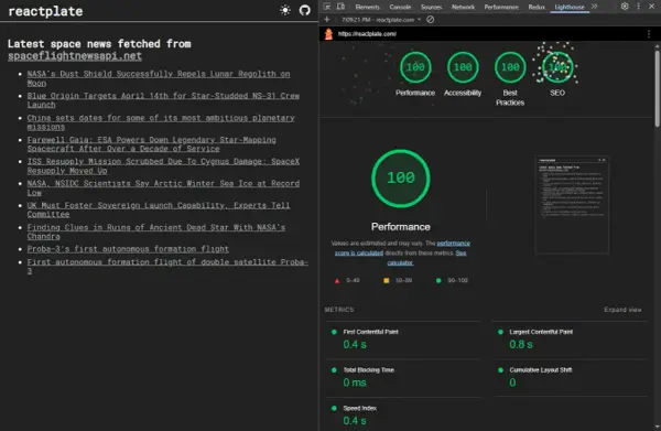 reactplate preview